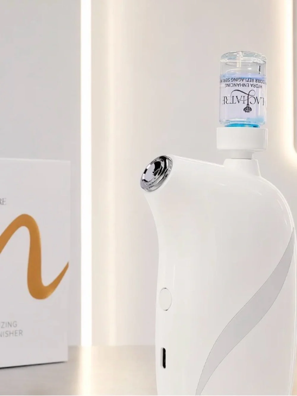 Lachatre Nano Atomizing Water Replenisher only.  New in sealed box. Read more
